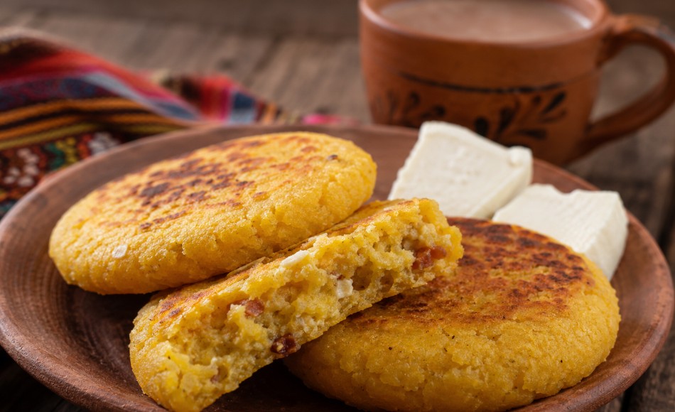Arepa de Maíz Pelao