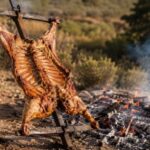 Asado a La Cruz de Cordero Receta