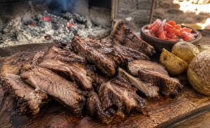 Asado de Llama
