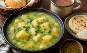 Caldo de Papa Colombiano