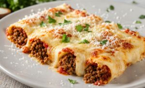 Canelones de Carne
