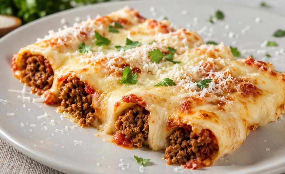 Canelones de Carne