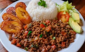 Carne Molida Guisada Colombiana