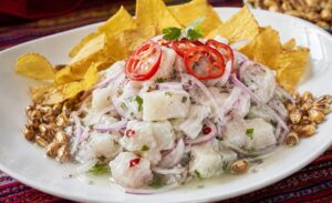 Ceviche de Paiche