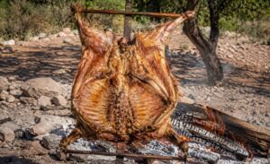 Chivo a la Llama