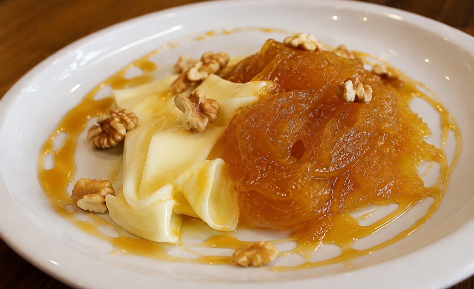 Dulce de Cayote con Quesillo