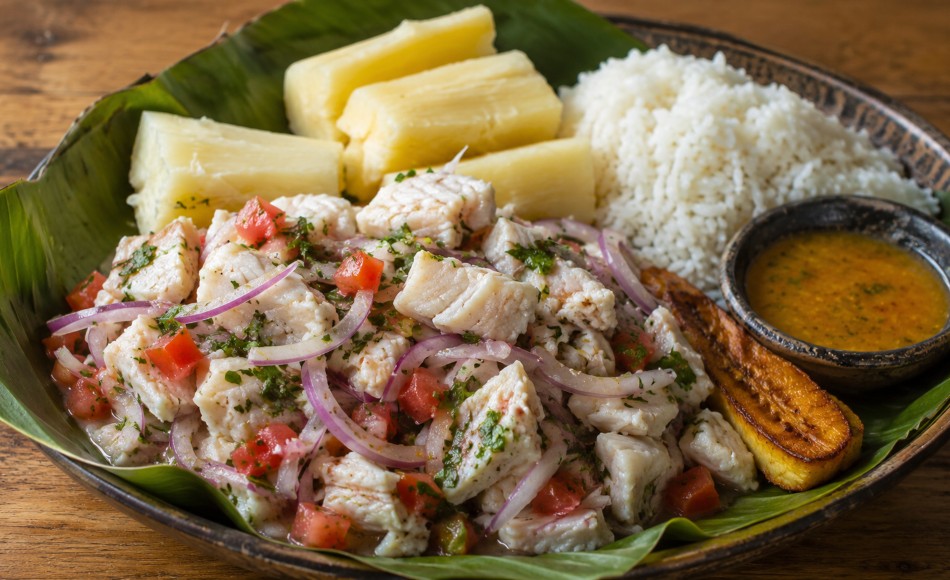 Ensalada de Paiche