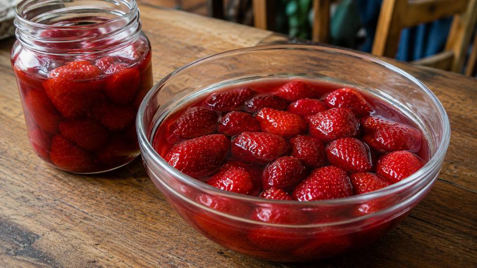 Strawberries in Syrup