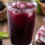 Jugo de Mora Receta