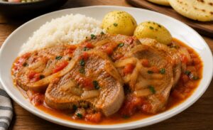Lengua en Salsa Colombiana