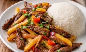 Lomo a La Chorrillana