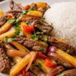 Lomo a la Chorrillana Receta