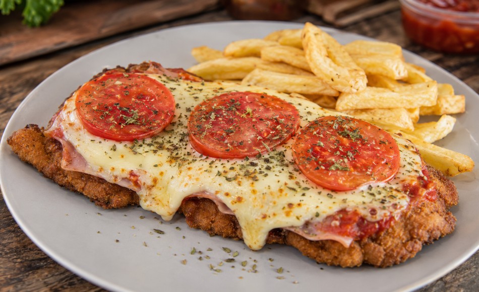 Milanesa a La Napolitana