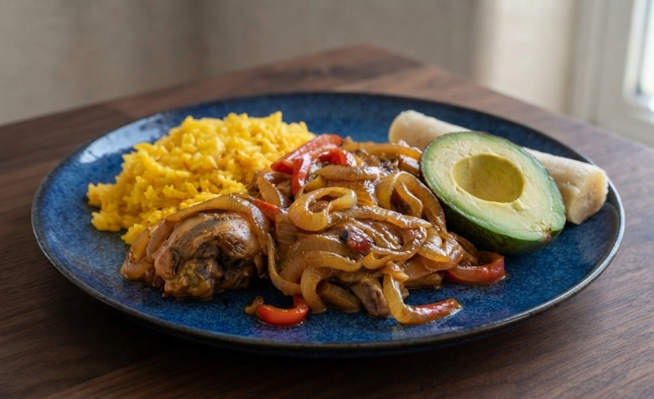 You are currently viewing Nicaraguan Onion Smothered Chicken