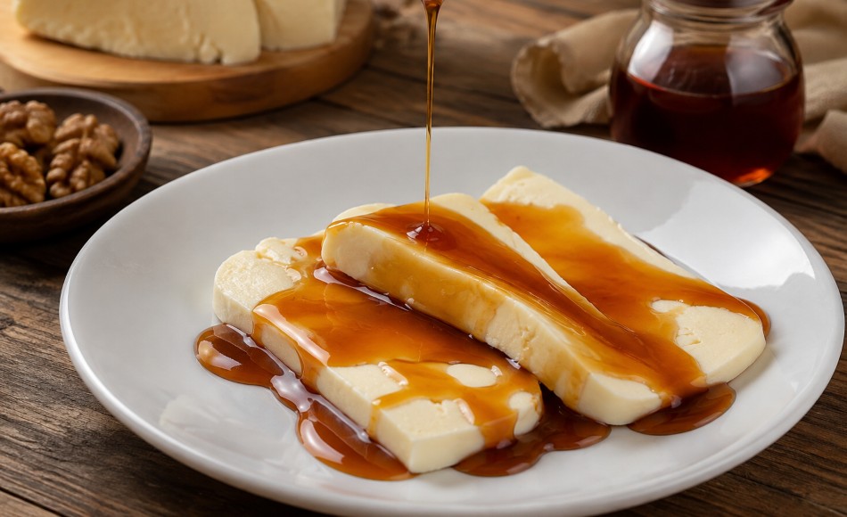 Queso de Tafí con Miel de Caña