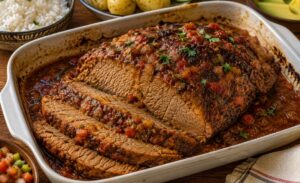Sobrebarriga al Horno Colombiana