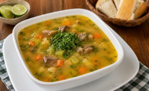 Sopa de Arracacha Colombiana