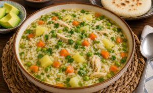 Sopa de Arroz Colombiana