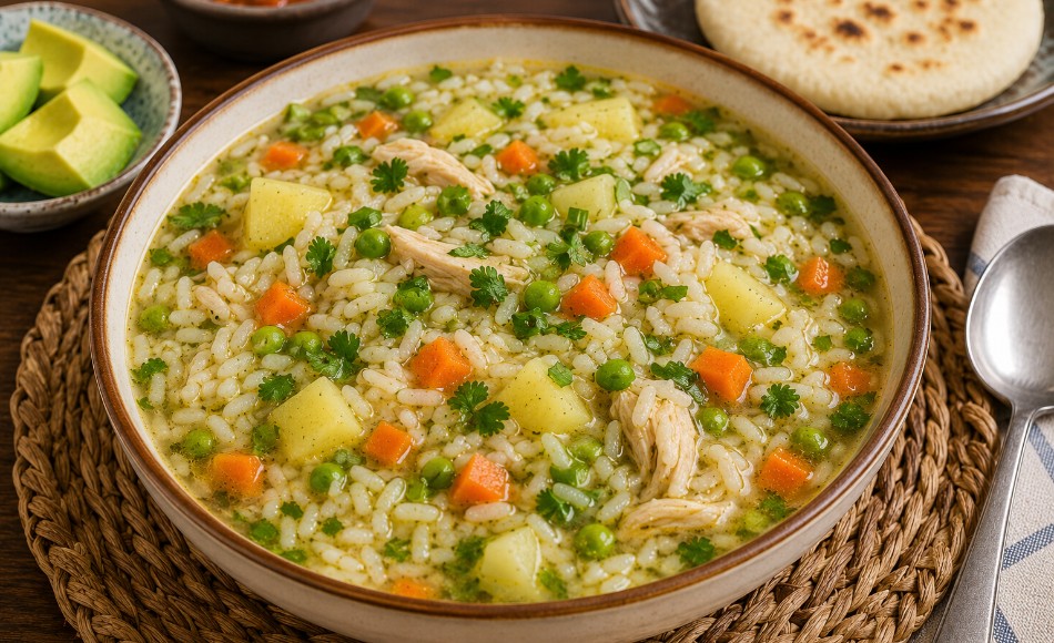 Sopa de Arroz Colombiana
