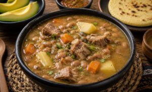 Sopa de Fríjol Colombiana