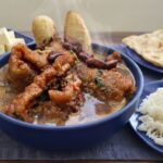 Sopa de Frijoles con Chicharrón Receta