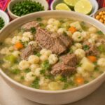 Sopa de Mote Receta