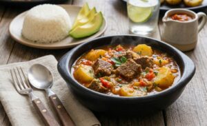 Sudado de Papa con Carne
