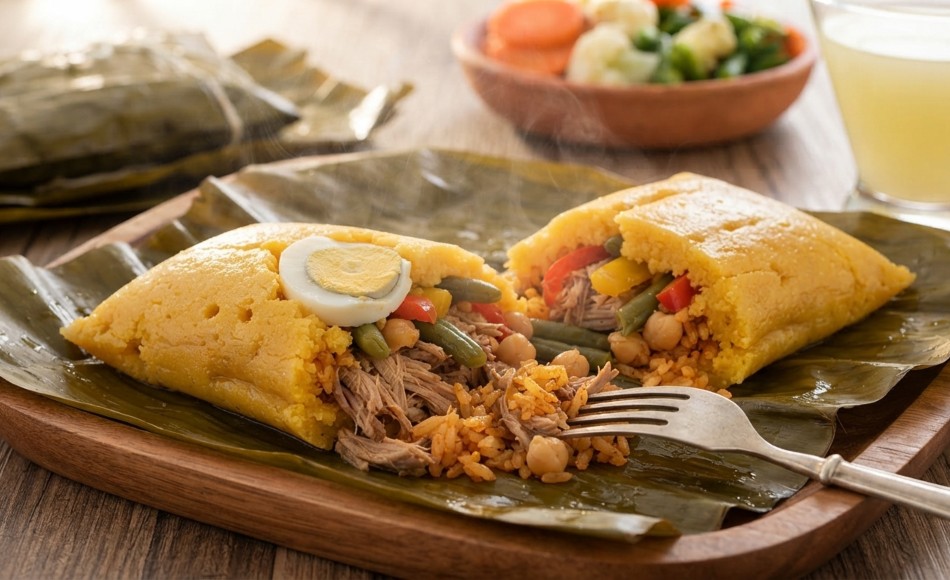 Tamal Costarricense Navideño