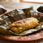 Tamal de Elote Envuelto en Hojas Receta