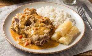 Colombian Pork Backbone and Cassava