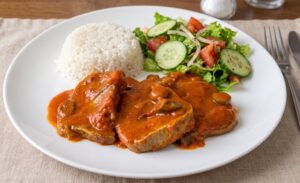 Colombian Beef Tongue in Sauce