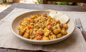 Migas de Arepa