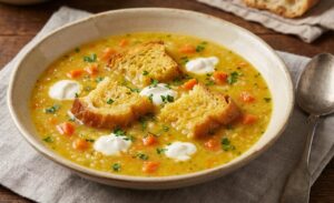 Sopa de Pan en Cazuela Boyacense