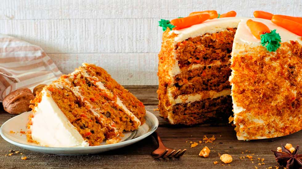 Tarta de zanahoria saludable «Healthy carrot cake»